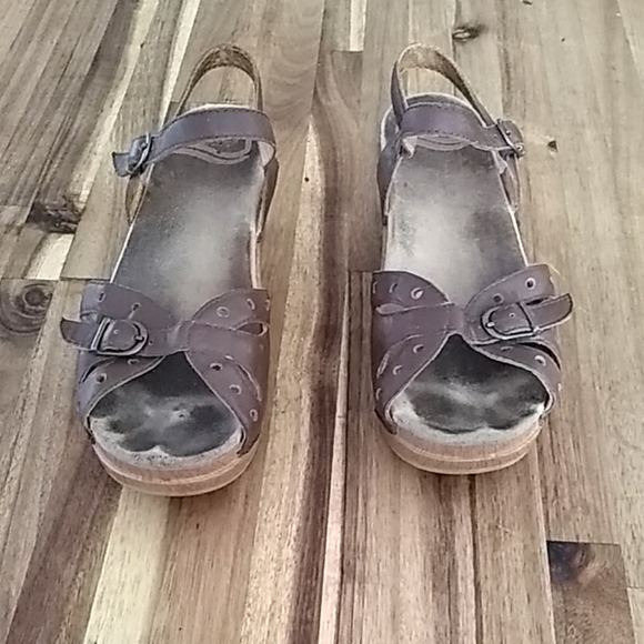 Dansko brown leather sandals - Picture 2 of 8